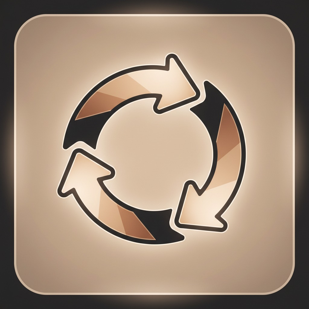 Me gustaría cambiar esta imagen por otra tipo icono donde se observen tres flechas formando un círculo (dado que estoy hablándo de 'integración') manteniendo el estilo de la imagen de la cuadricula contigua, me gustaría que cuente con colores predominantes como: Grafito Premium #121212, Negro cálido #1F2931, Cobre suave #C79A68, Beige cálido #E6DED2, Blanco cálido #FAF8F5.
Sensación:
premium cálida elegante